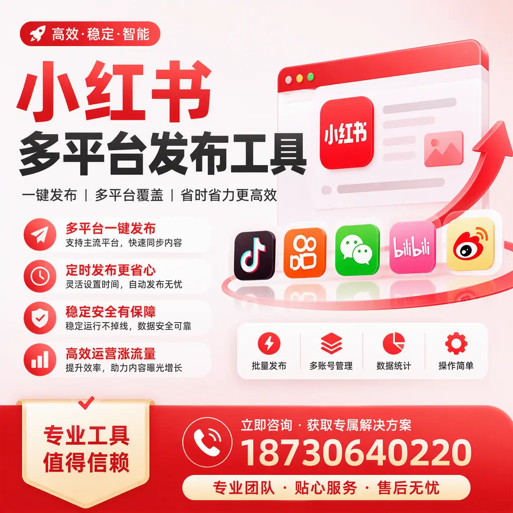在 三沙 小红书多平台发布工具的市场前景分析